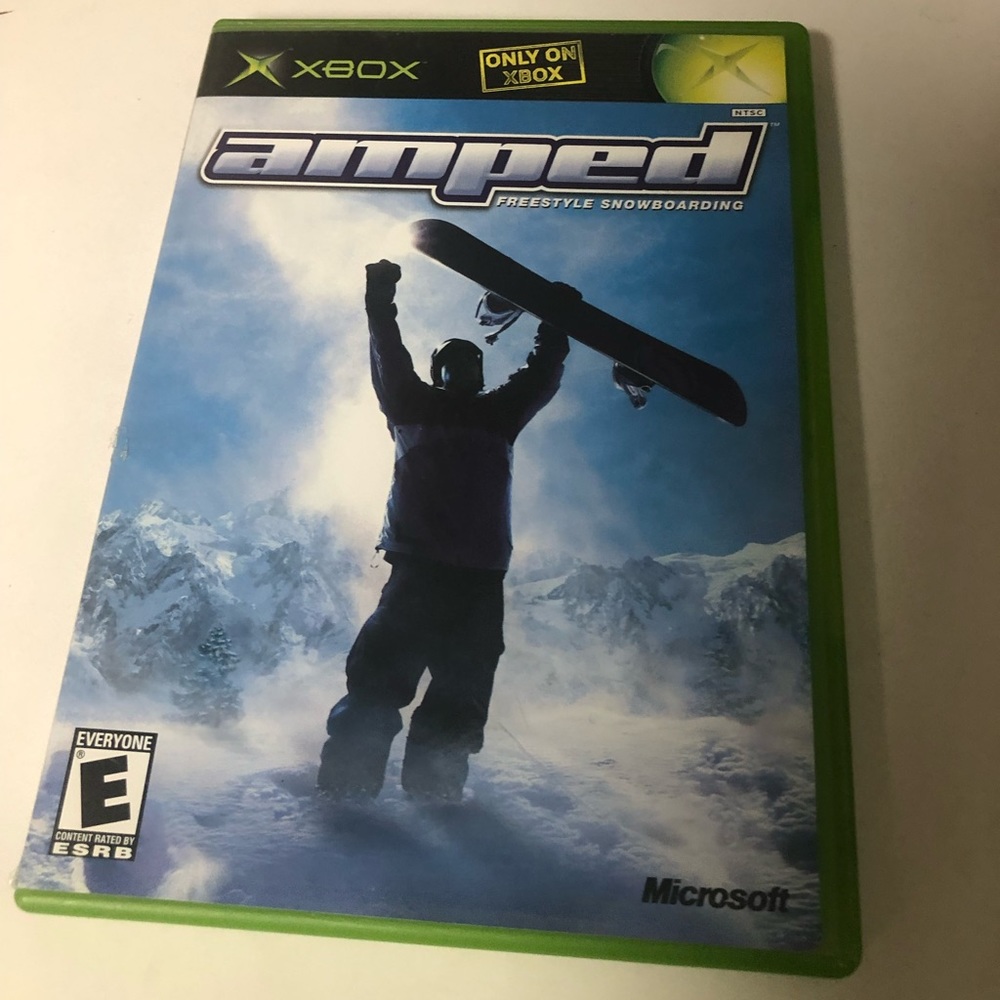 Amped: Freestyle Snowboarding Video Game (Microsoft Xbox, 2001)โ